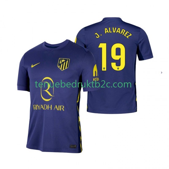 Uitshirt Atlético Madrid Julian Alvarez 19 Mannen 2025-26 S-S