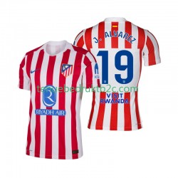 Thuisshirt Atlético Madrid Julian Alvarez 19 Mannen 2025-26 S-S
