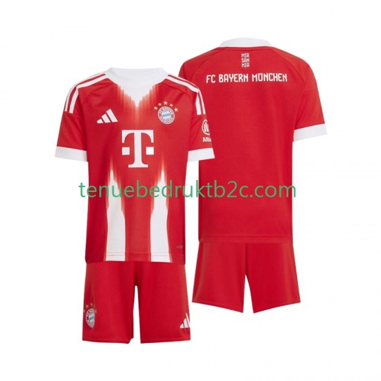 Thuisshirt FC Bayern München Voetbalteneu Kinderen 2025-26 S-S