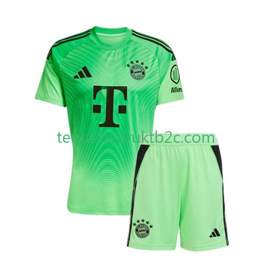 Thuisshirt FC Bayern München Keeper Voetbalteneu Kinderen 2025-26 S-S