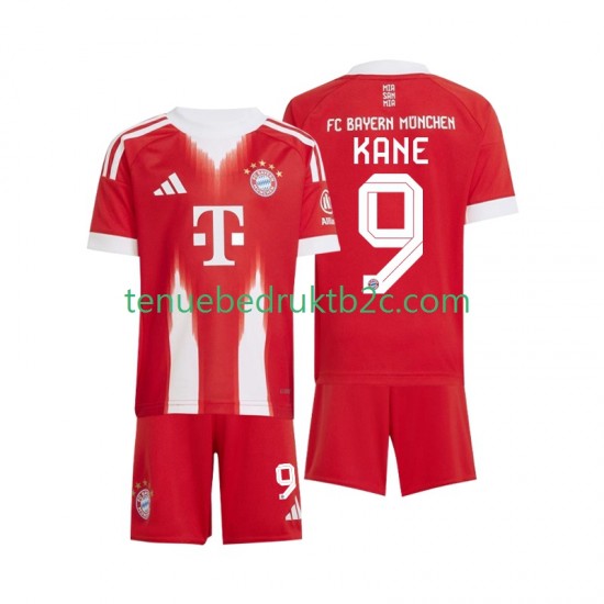 Thuisshirt FC Bayern München Harry Kane 9 Voetbalteneu Kinderen 2025-26 S-S