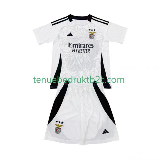 Thuisshirt Benfica Special Voetbalteneu Kinderen 2025-26 S-S Wit