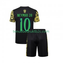 Thuisshirt Brazilië Neymar JR 10 Jesus Voetbalteneu Kinderen 2024 S-S