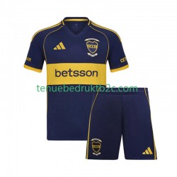 Thuisshirt CA Boca Juniors Voetbalteneu Kinderen 2025-26 S-S