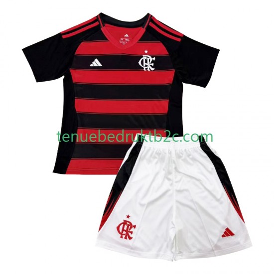 Thuisshirt CR Flamengo Voetbalteneu Kinderen 2025-26 S-S
