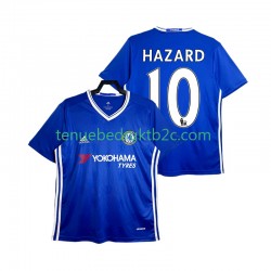 Thuisshirt Retro Chelsea HAZARD 10 2016-2017 Mannen S-S