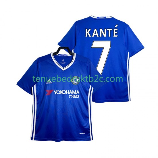 Thuisshirt Retro Chelsea KANTE 7 2016-2017 Mannen S-S