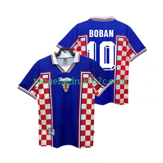 Uitshirt Retro Kroatië BOBAN 10 Mannen 1998 S-S