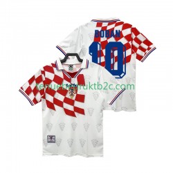 Thuisshirt Retro Kroatië BOBAN 10 Mannen 1998 S-S