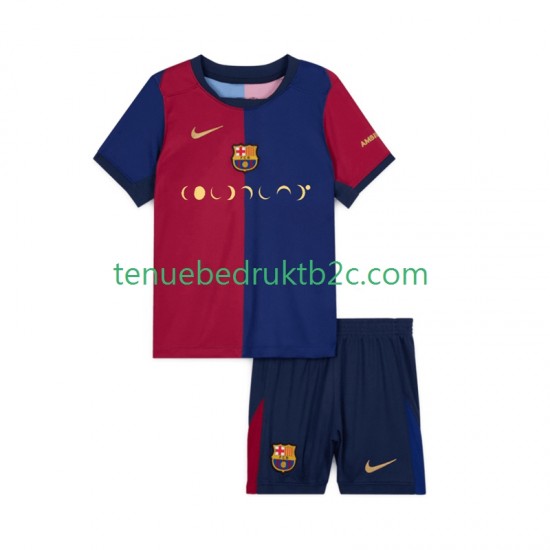 Thuisshirt FC Barcelona Coldplay Voetbalteneu Kinderen 2024-25 S-S