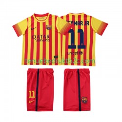 Uitshirt Retro FC Barcelona Neymar JR 11 2013 2014 Voetbalteneu Kinderen S-S