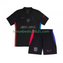 Uitshirt FC Barcelona TRAVIS SCOTT Voetbalteneu Kinderen 2024-25 S-S