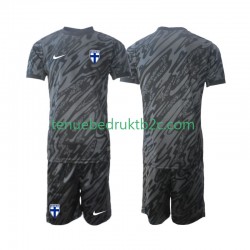 Thuisshirt Finland Keeper Voetbalteneu Kinderen 2024 S-S