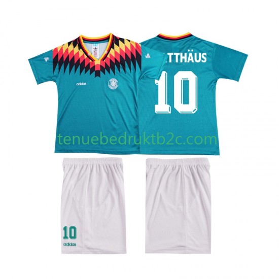 Uitshirt Retro Duitsland MATTHAUS 10 Voetbalteneu Kinderen 1994 S-S