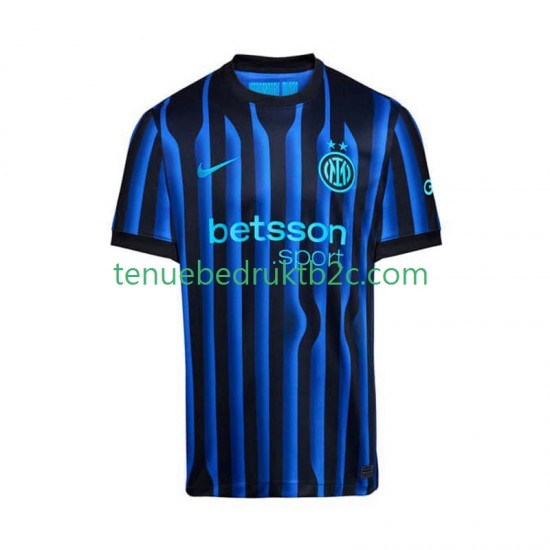 Thuisshirt Inter Milan Mannen 2025-26 S-S