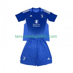 Thuisshirt Juventus Keeper Voetbalteneu Kinderen 2025-26 S-S