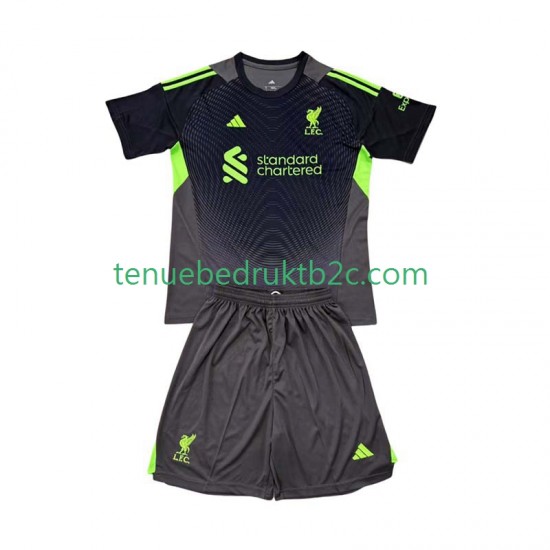 Thuisshirt Liverpool Keeper Voetbalteneu Kinderen 2025-26 S-S
