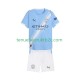 Thuisshirt Manchester City Voetbalteneu Kinderen 2025-26 S-S