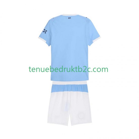 Thuisshirt Manchester City Voetbalteneu Kinderen 2025-26 S-S