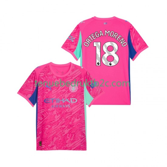 Uitshirt Manchester City Keeper ORTEGA MORENO 18 Mannen 2025-26 S-S