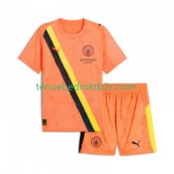 Thuisshirt Manchester City Keeper KIDSUPER Voetbalteneu Kinderen 2025-26 S-S