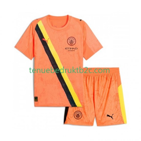 Thuisshirt Manchester City Keeper KIDSUPER Voetbalteneu Kinderen 2025-26 S-S