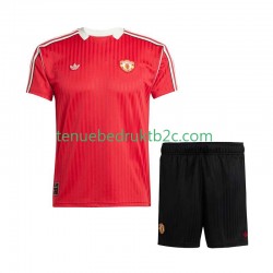 Thuisshirt Manchester United d Icon Voetbalteneu Kinderen 2025-26 S-S