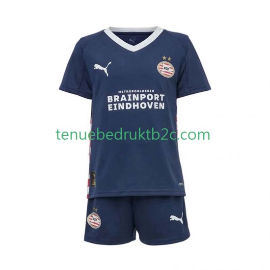 Uitshirt PSV Eindhoven Voetbalteneu Kinderen 2025-26 S-S