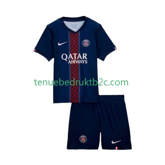 Thuisshirt Paris Saint-Germain Voetbalteneu Kinderen 2025-26 S-S