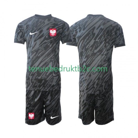 Uitshirt Polen Keeper Voetbalteneu Kinderen 2024 S-S