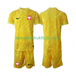 Thuisshirt Polen Keeper Voetbalteneu Kinderen 2024 S-S