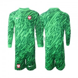 3de shirt Polen Keeper Voetbalteneu Kinderen 2024 L-S