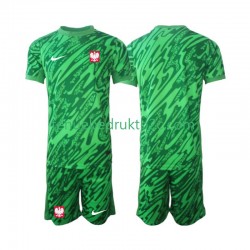 3de shirt Polen Keeper Voetbalteneu Kinderen 2024 S-S