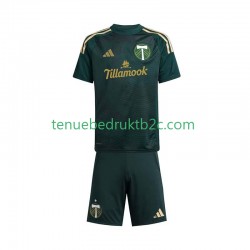 Thuisshirt Portland Timbers Voetbalteneu Kinderen 2025 S-S