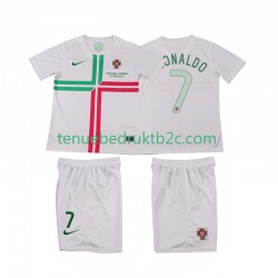 Uitshirt Retro Portugal Cristiano Ronaldo 7 2012 Voetbalteneu Kinderen S-S