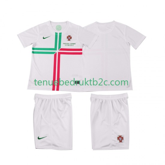 Uitshirt Retro Portugal 2012 Voetbalteneu Kinderen S-S