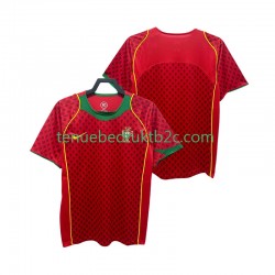 Thuisshirt Retro Portugal Mannen 2004 S-S