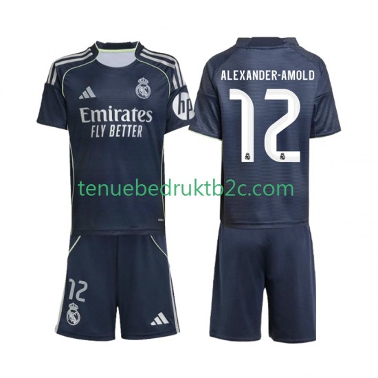 Uitshirt Real Madrid Alexander-Arnold 12 Voetbalteneu Kinderen 2025-26 S-S