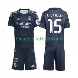 Uitshirt Real Madrid Arda Guler 15 Voetbalteneu Kinderen 2025-26 S-S