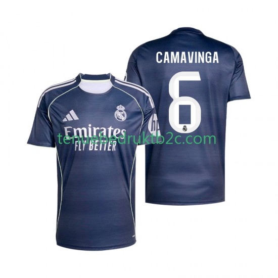 Uitshirt Real Madrid Camavinga 6 Mannen 2025-26 S-S