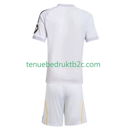 Thuisshirt Real Madrid Voetbalteneu Kinderen 2025-26 S-S