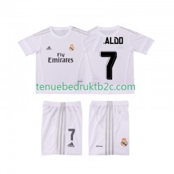 Thuisshirt Retro Real Madrid Cristiano Ronaldo 7 2015 2016 Voetbalteneu Kinderen S-S