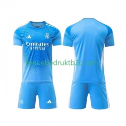 Thuisshirt Real Madrid Keeper Voetbalteneu Kinderen 2025-26 S-S
