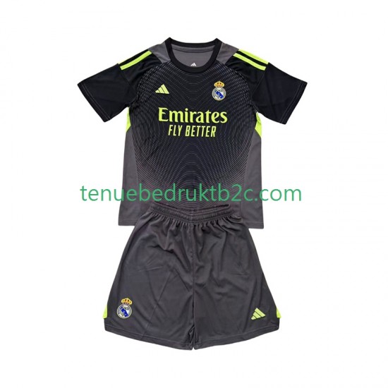 3de shirt Real Madrid Keeper Voetbalteneu Kinderen 2025-26 S-S