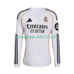 Thuisshirt Real Madrid Mannen 2025-26 L-S