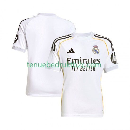 Thuisshirt Real Madrid Mannen 2025-26 S-S