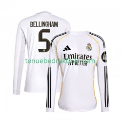 Thuisshirt Real Madrid Jude Bellingham 5 Mannen 2025-26 L-S
