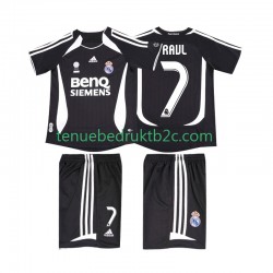 Uitshirt Retro Real Madrid RAUL 7 2007 Voetbalteneu Kinderen 2006 S-S