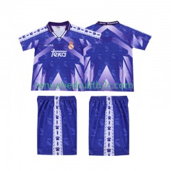 Uitshirt Retro Real Madrid 1996-1997 Voetbalteneu Kinderen S-S
