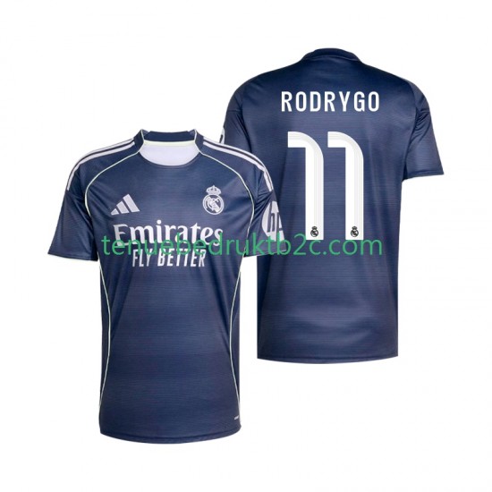 Uitshirt Real Madrid Rodrygo 11 Mannen 2025-26 S-S